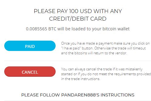 Buy bitcoins with Credit Card