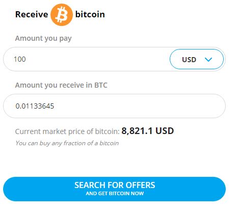 Buy btc with Cash