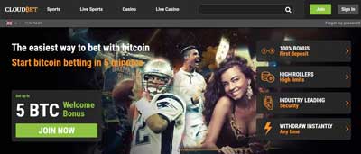 CloudBet Bitcoin Casino