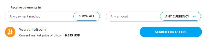 How to Sell BTC online 