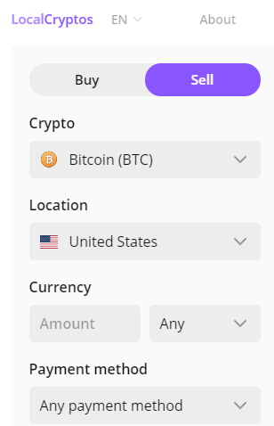 Step by step guide on how to sell Bitcoins